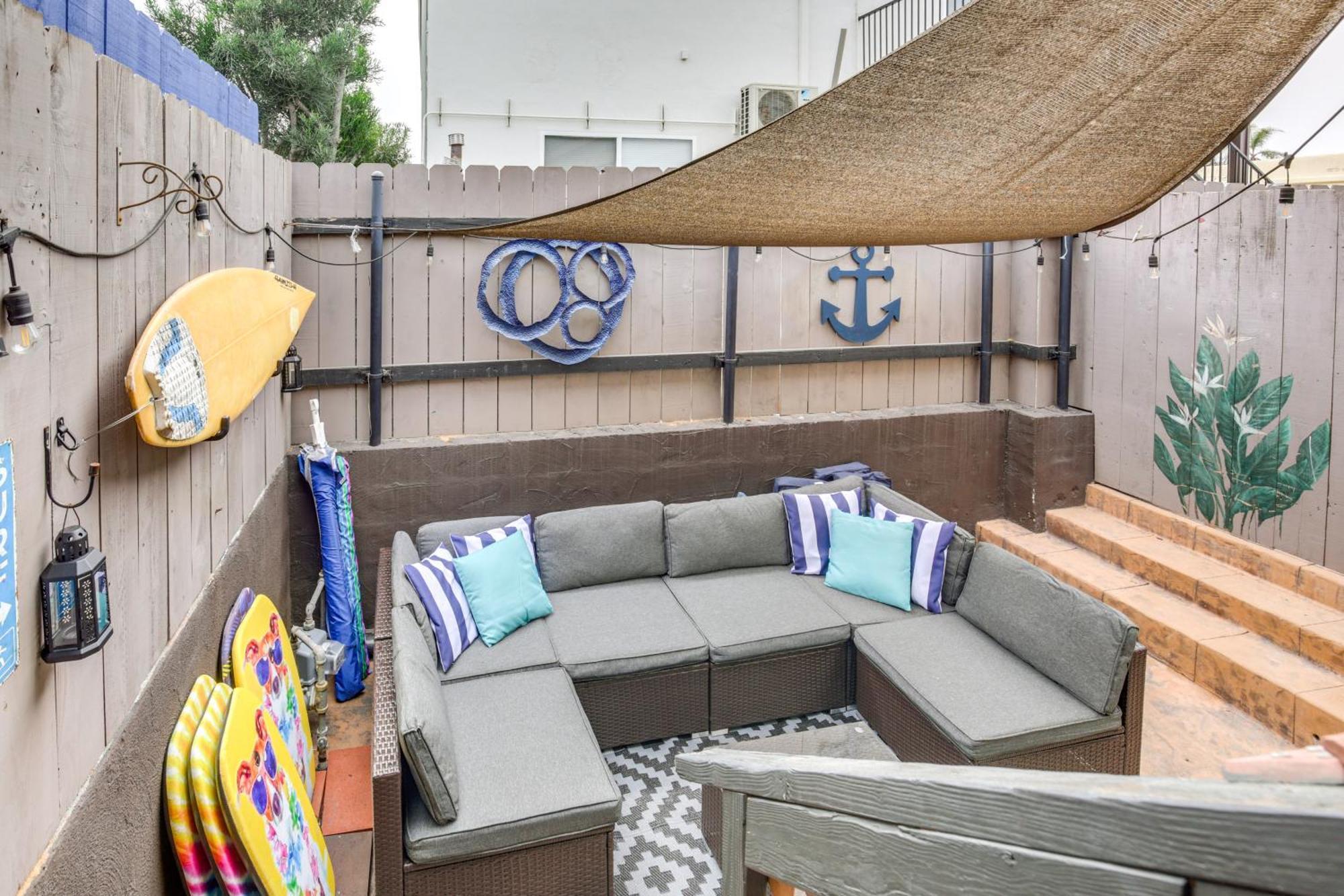 San Diego Home With Patio Steps To Ocean Beach Park Екстериор снимка
